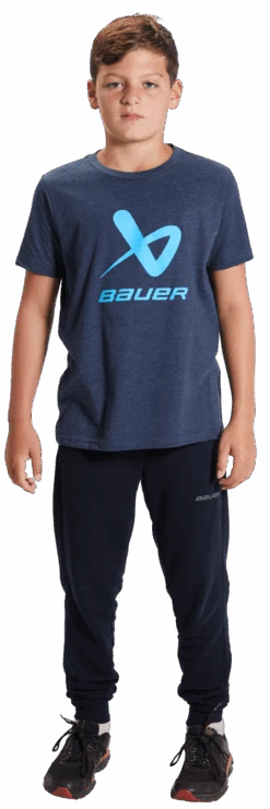 Bauer Core Lockup Short Sleeve Crew Tee Youth