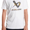 Bauer Camo Lockup Tee Youth -Bauer 1059752 WHT 2838