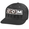 CCM Classic Snapback Cap Black 1 CCM Classic Snapback Cap Black -Bauer 123197