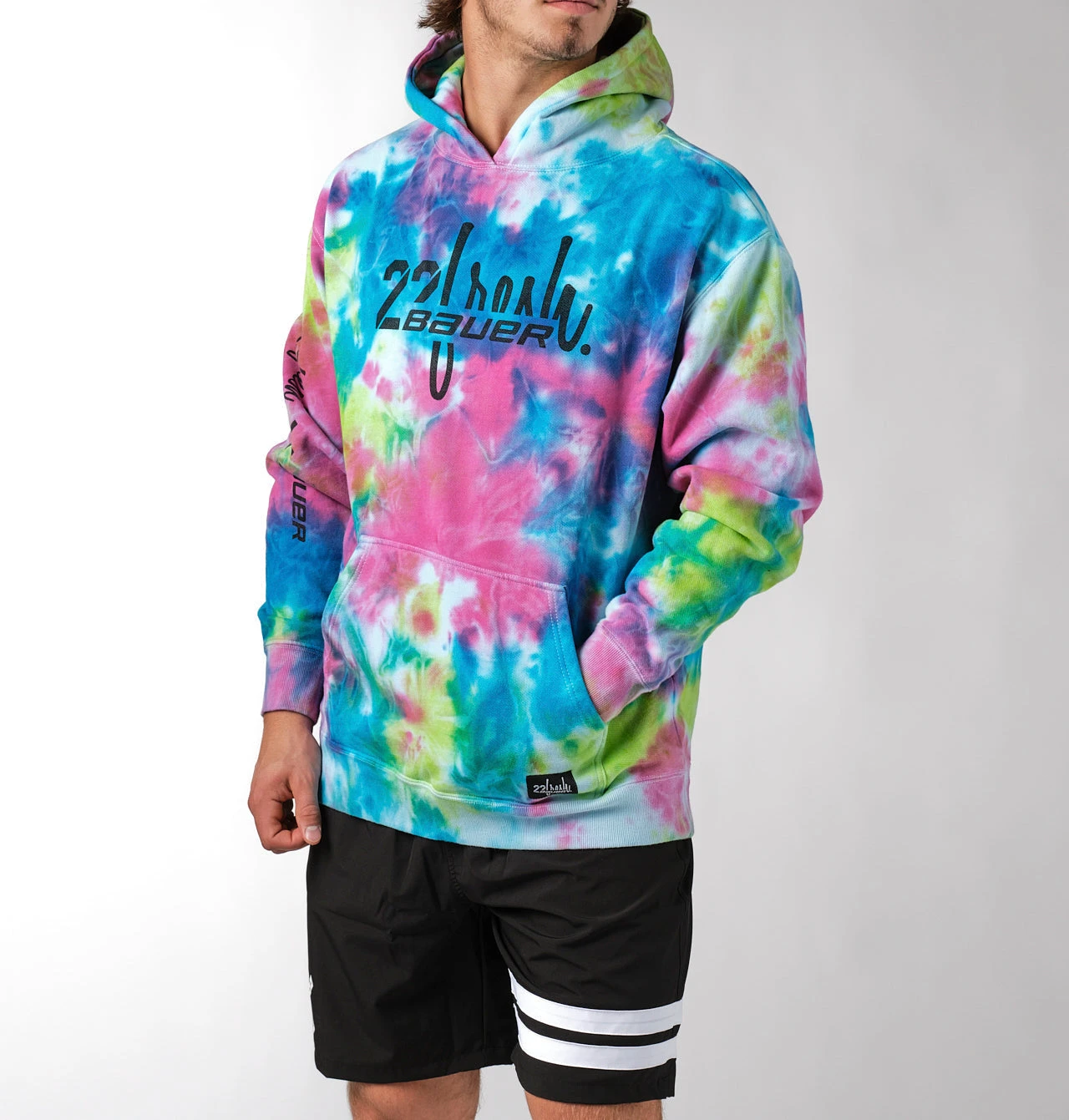 Bauer X 22fresh Tie Dye Hoodie Youth 3 Bauer X 22fresh Tie Dye Hoodie Youth