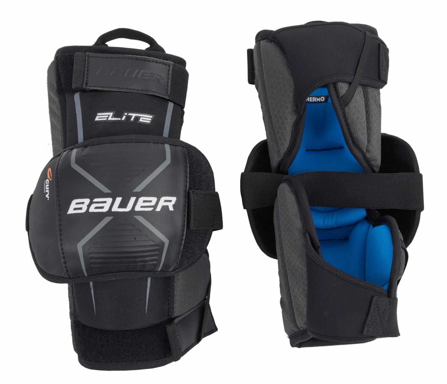 Bauer Elite Senior Goalie Knee Guards 3 Bauer Elite Senior Goalie Knee Guards