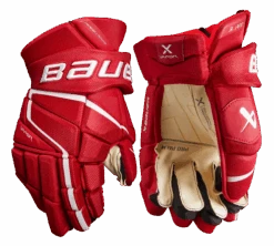 Bauer Vapor 3X Pro Senior Hockey Gloves 11 Bauer Vapor 3X Pro Senior Hockey Gloves -Bauer 3XPRO SR FRONT RED2