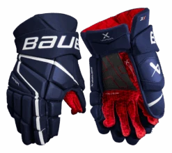 Bauer Vapor 3X Intermediate Hockey Gloves -Bauer 3X SR FRONT NAV2 3afb94eb e652 4720 9eb5 4aa95ce6abf4