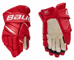 Bauer Vapor 2X Senior Hockey Gloves 9 Bauer Vapor 2X Senior Hockey Gloves -Bauer 604994 RED 01