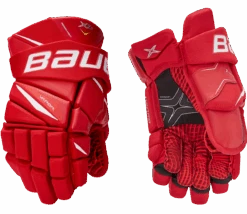 Bauer Vapor X2.9 Junior Hockey Gloves 13 Bauer Vapor X2.9 Junior Hockey Gloves -Bauer 660312 RED 01