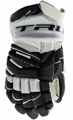 True Hockey True Catalyst 9X Junior Hockey Gloves 14 True Hockey True Catalyst 9X Junior Hockey Gloves -Bauer CT9xGlove Black White
