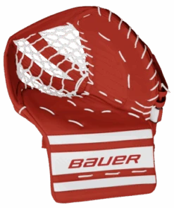 Bauer Supreme GSX Intermediate Goalie Catcher -Bauer GSX RED 6655c9a2 e0ac 45d8 8a73 3f4256c7f18d
