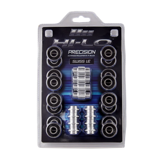 Bauer Roller S19 HI-LO Swiss LE 608 Bearings 3 Bauer Roller S19 HI-LO Swiss LE 608 Bearings