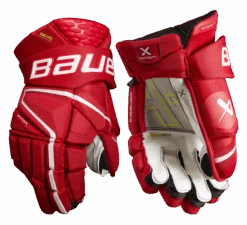 Bauer Vapor Hyperlite Senior Hockey Gloves 21 Bauer Vapor Hyperlite Senior Hockey Gloves -Bauer HYPERLITE SR FRONT RED2png