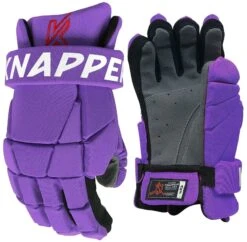 Knapper AK3 Ball Hockey Gloves -Bauer Knapper2020 Gants AK3 Mauve