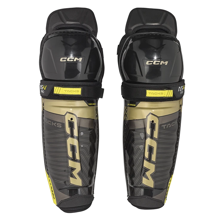 CCM Tacks AS-V Pro Senior Shin Guards 4 CCM Tacks AS-V Pro Senior Shin Guards - Image 2