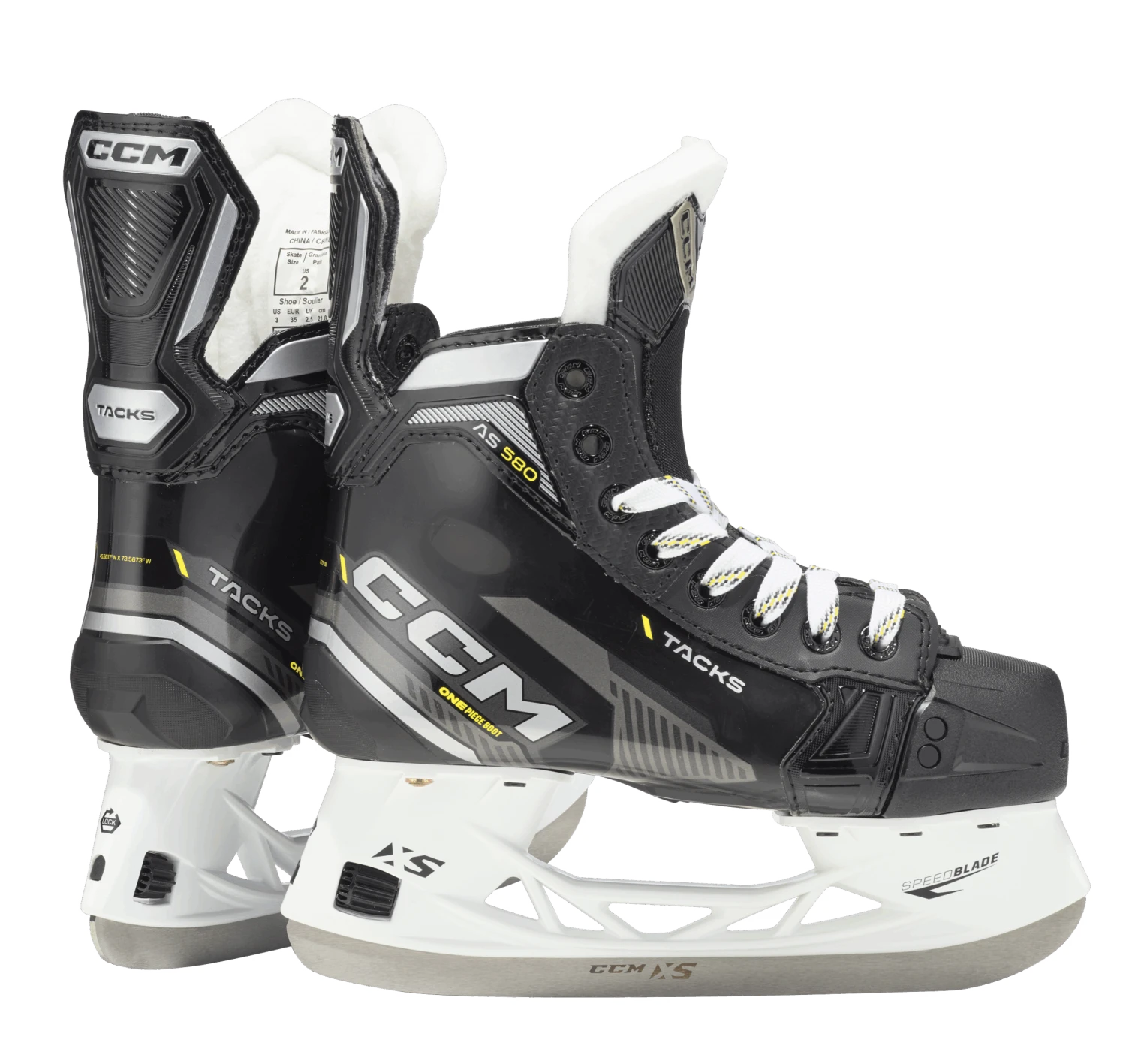 CCM Tacks AS-580 Junior Hockey Skates 3 CCM Tacks AS-580 Junior Hockey Skates
