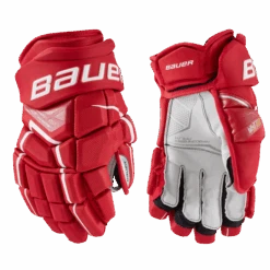 Bauer Supreme Ultrasonic Senior Hockey Gloves 13 Bauer Supreme Ultrasonic Senior Hockey Gloves -Bauer SUPREMEULTRASONICGloveSenior RED