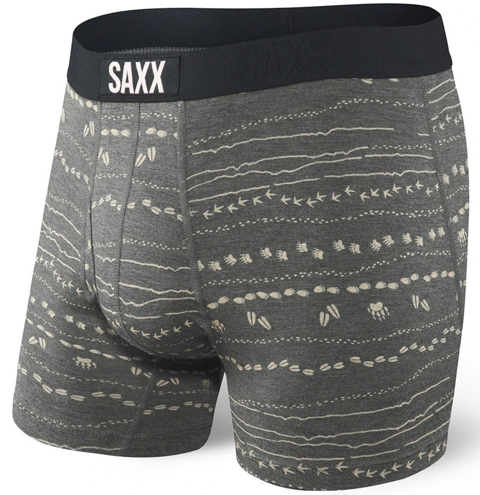 SAXX Ultra Boxer Brief Grey Animal Traffic 3 SAXX Ultra Boxer Brief Grey Animal Traffic