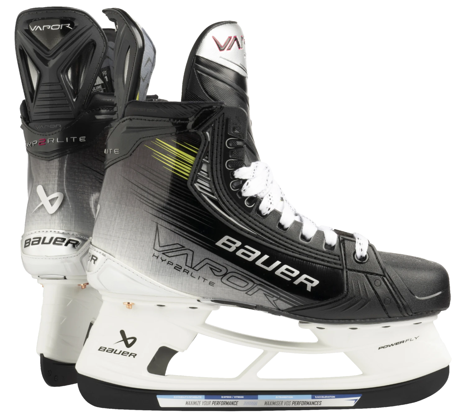 Bauer Vapor Hyperlite2 Intermediate Hockey Skates 3 Bauer Vapor Hyperlite2 Intermediate Hockey Skates