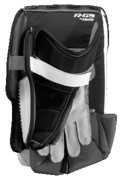 Warrior Ritual G5 Junior Goalie Blocker -Bauer g5jb0wbr war 02 i