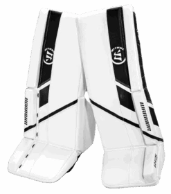 Warrior Ritual G5 Junior Goalie Pads (w/ Knee Pads) -Bauer g5jl0wbk war 01 i