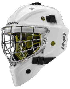 Warrior RF1 Junior Goalie Mask 11 Warrior RF1 Junior Goalie Mask -Bauer rf1jm0wh war 01 i