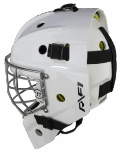 Warrior RF1 Junior Goalie Mask 10 Warrior RF1 Junior Goalie Mask -Bauer rf1jm0wh war 03 i