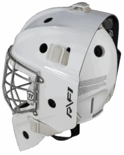 Warrior RF1 Pro Senior Goalie Mask 11 Warrior RF1 Pro Senior Goalie Mask -Bauer rf1pm0wh war 03 i