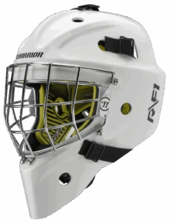 Warrior RF1 Senior Goalie Mask 10 Warrior RF1 Senior Goalie Mask -Bauer rf1sm0wh war 01 i