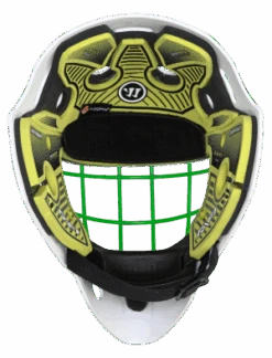 Warrior RF1 Youth Goalie Mask 17 Warrior RF1 Youth Goalie Mask -Bauer rf1ym0ngn war 09 i