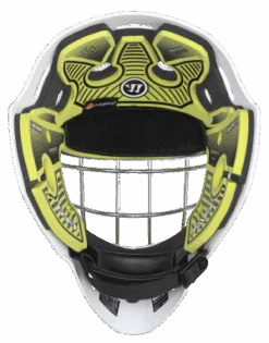 Warrior RF1 Youth Goalie Mask 18 Warrior RF1 Youth Goalie Mask -Bauer rf1ym0wh war 09 i