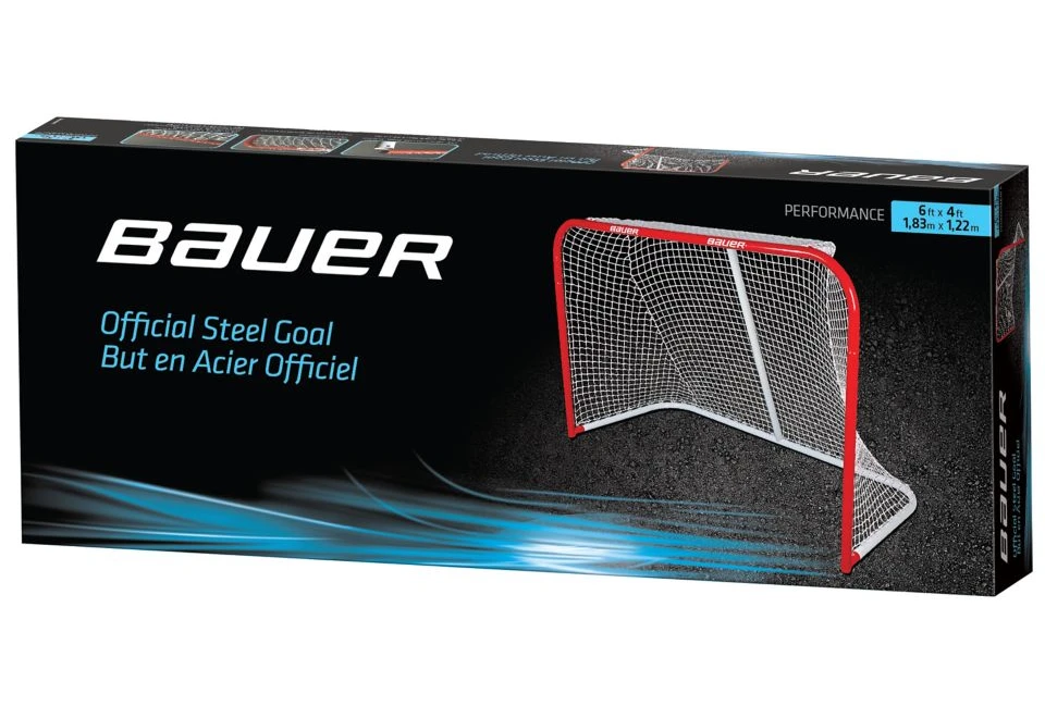 Bauer Official Performance Steel Goalie Net 3 Bauer Official Performance Steel Goalie Net