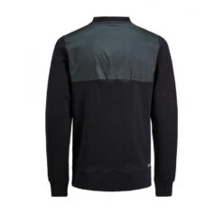 True Hockey X Jack & Jones Twist Sweat Crew Neck -Bauer true hockey apparel twist sweat crew neck black back 2