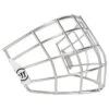 Warrior Ritual Stainless Steel Certified Replacement Cage -Bauer warrior goalie accessories ritual stainless steel certified square bar cage sr