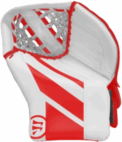 Warrior Ritual GT2 Junior Goalie Catcher -Bauer warrior ritual gt2 junior goalie catcher white red
