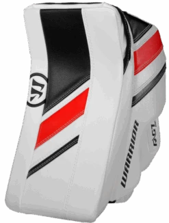 Warrior Ritual GT2 Pro Senior Goalie Blocker -Bauer warrior ritual gt2 pro goalie blocker white red black