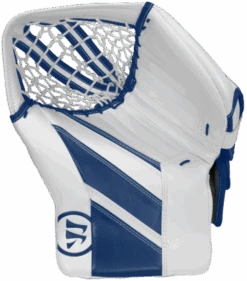 Warrior Ritual GT2 Senior Goalie Catcher -Bauer warrior ritual gt2 senior goalie catcher white blue